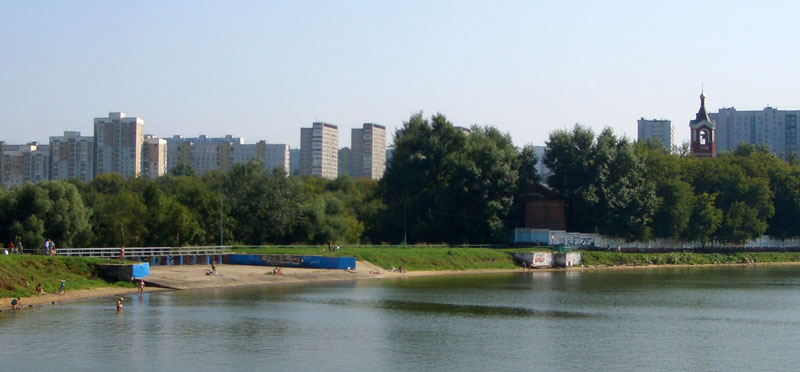 Борисовский пруд, плотина